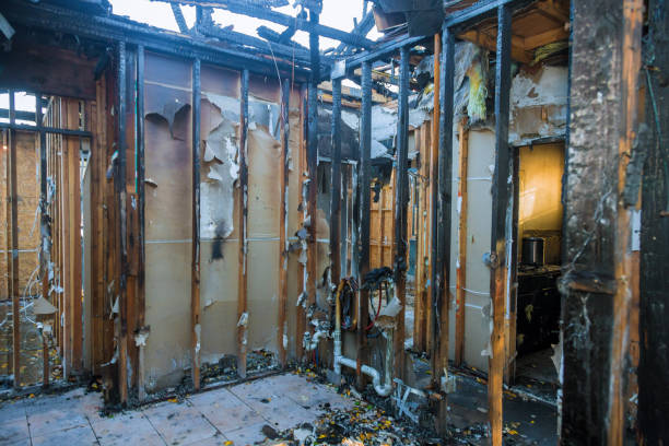 Professional Fire Damage Assessment technician working in Berlin, MD